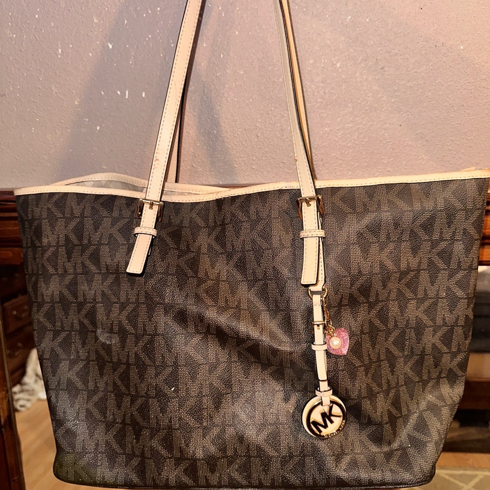 Michael Kors Brown Tote Bag